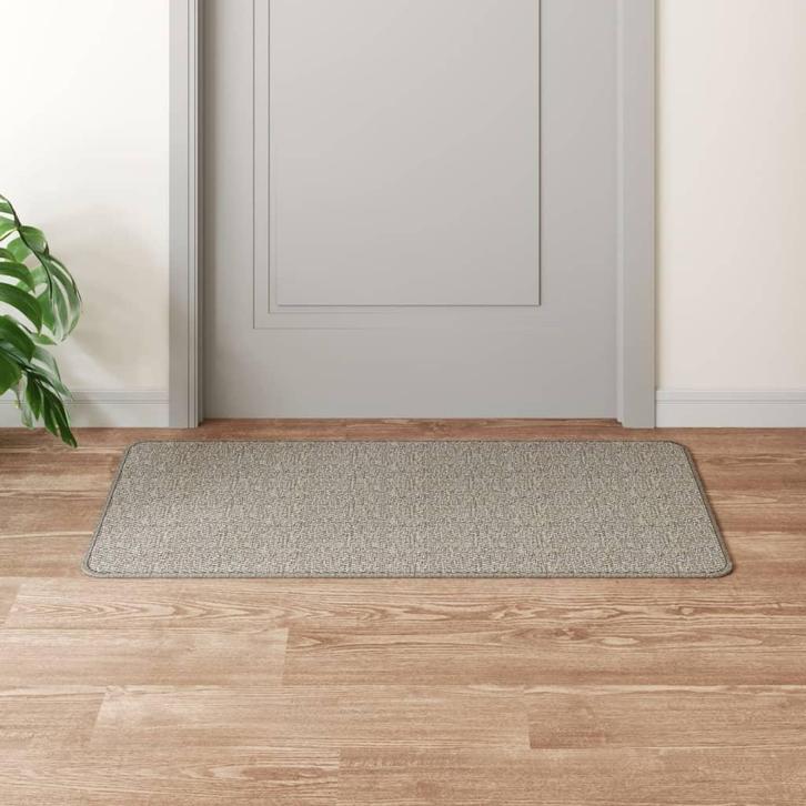 vidaXL Tapijtloper 50x100 cm sisal-look platina, Huis en Inrichting, Stoffering | Tapijten en Vloerkleden, Nieuw, Verzenden