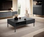 Meubella Salontafel Vermont antraciet 100cm, Verzenden