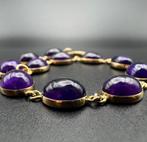 Bracelet - 9 carats Or jaune - 15.00ct. tw. Améthyste
