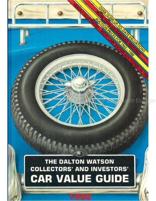 THE DALTON WATSON COLLECTORS AND INVESTORS CAR VALUE, Boeken, Auto's | Boeken