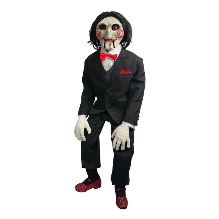 Saw Replica 1/1 Prop Billy the Puppet 119 cm, Verzamelen, Film en Tv, Ophalen of Verzenden