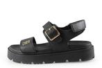 Tommy Hilfiger Sandalen in maat 36 Zwart | 5% korting, Verzenden, Zwart, Sandalen of Muiltjes, Gedragen