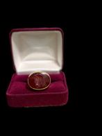 Ring - 18 karaat Geel goud Carneool - Alexander The Great, Nieuw