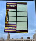 Glas-in-loodraam - 1930-1940 - Amsterdamseschool stijl