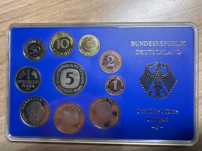 Duitsland. Year Mint Set 2x 1997/1998 and Deutsches, Postzegels en Munten, Munten | Europa | Niet-Euromunten
