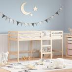 vidaXL Kinderhoogslaper met ladder 80x200 cm massief, Verzenden, Nieuw