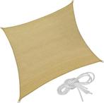 2dekans | Vierkant zonneluifel zonnedoek 5m x 5m 401811, Ophalen of Verzenden, Nieuw