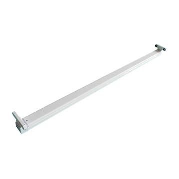 TL ARMATUUR - 120cm - Aluminium - Voor Dubbele LED TL buis, Verzenden