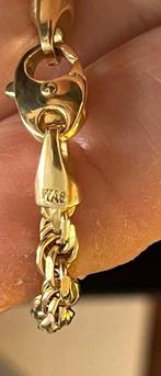 Halsketting - 18 karaat Geel goud - Zware goud ketting van 4, Handtassen en Accessoires, Kettingen, Nieuw