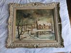 Caradec M. - Scène Hivernale, Antiek en Kunst