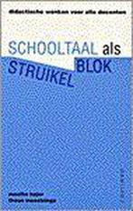 Schooltaal als struikelblok 9789062839766, Boeken, Studieboeken en Cursussen, Gelezen, Maarten Hajer, t. Meestringa, Verzenden
