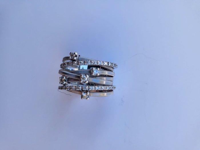 Marco Bicego - Ring - 18 karaat Witgoud Diamant (Natuurlijk), Handtassen en Accessoires, Ringen
