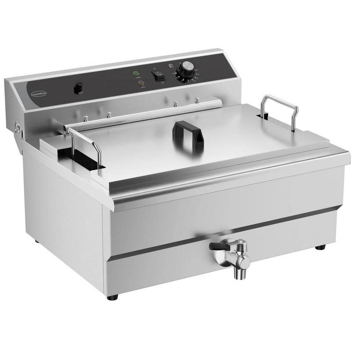 Deegwaren-/Visfriteuse | Elektrisch | 25L | 50°C/300°C |, Zakelijke goederen, Horeca | Keukenapparatuur, Nieuw in verpakking, Verzenden