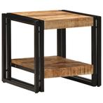 vidaXL Koffietafel 40x50x38 cm Massief Ruw Mango Hout, Huis en Inrichting, Tafels | Salontafels, Verzenden, Nieuw