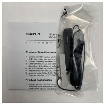 Bieden: VISTA RS 31.1 IR Receiver - Durable 38kHz Infrared, Ophalen of Verzenden