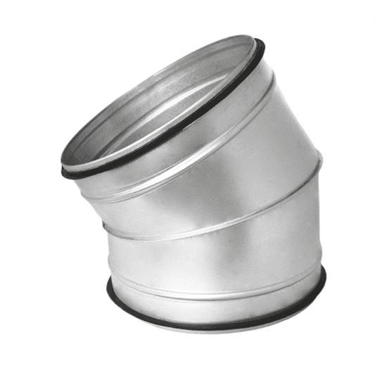 Ronde spiro bocht 30° Ø 560 mm voor spirobuis, Doe-het-zelf en Bouw, Ventilatie en Afzuiging, Verzenden