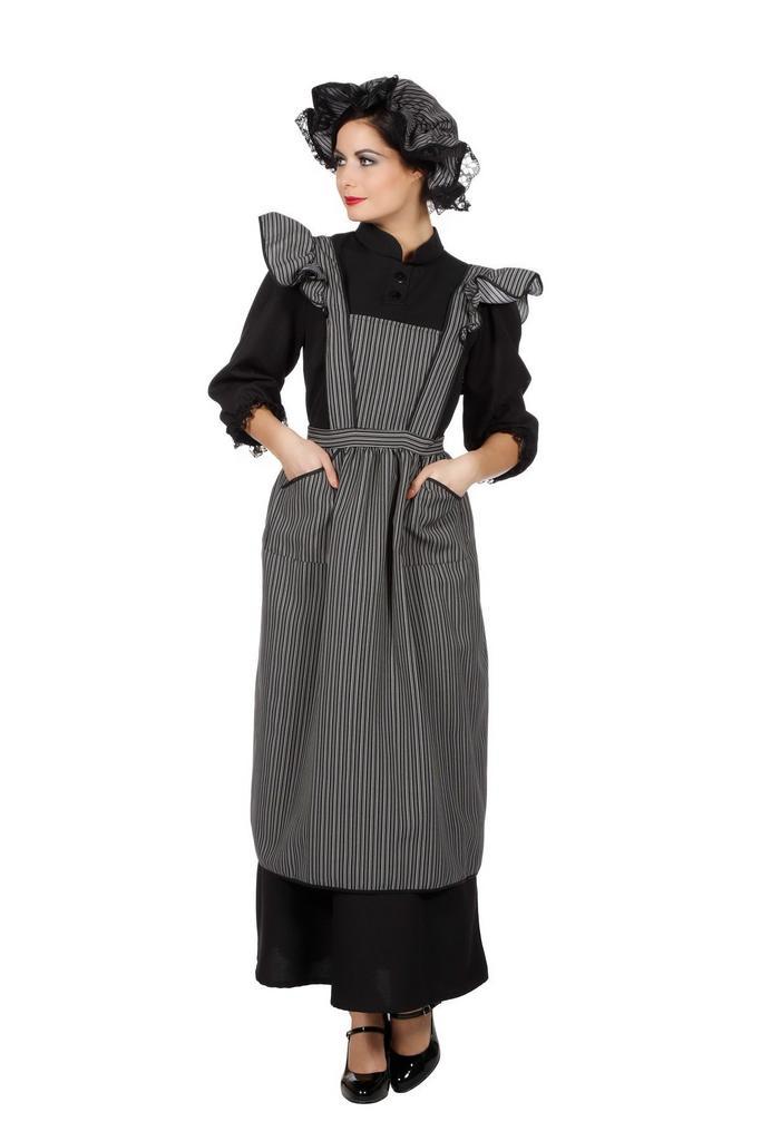 Kamermeisje Kostuum Grijs, Kleding | Dames, Carnavalskleding en Feestkleding, Nieuw, Verzenden