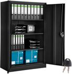 tectake® Archiefkast - Kantoorkast - Documentkast met 4 vakk, Huis en Inrichting, Verzenden, Nieuw