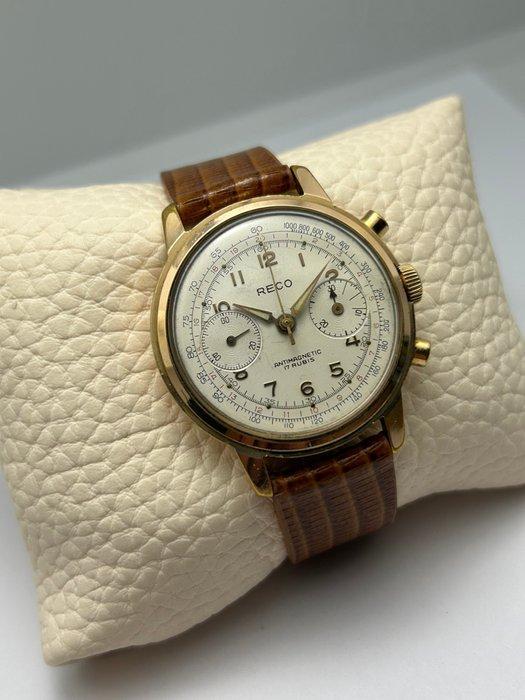 Reco - Vintage Chronograph - Zonder Minimumprijs - Heren -, Handtassen en Accessoires, Horloges | Heren