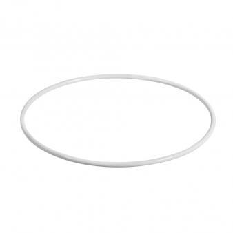 Metalen ring gelakt, WIT 50 cm. Enkele ring, Hobby en Vrije tijd, Knutselen, Nieuw