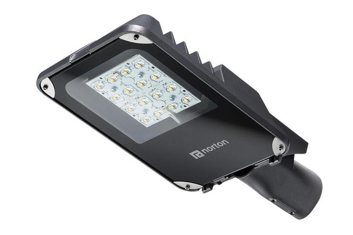 Norton KFA LED 72 Amber Straatlamp 2700lm Antraciet -, Doe-het-zelf en Bouw, Bouwverlichting, Verzenden