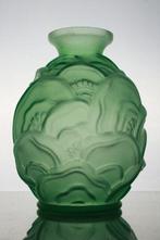 Scailmont - Charles Catteau - Vaas - Uraniumglas, Antiek en Kunst