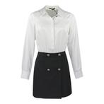 Nikkie • blouse jurk Andorra dress • 34, Kleding | Dames, Verzenden, Wit, Maat 42/44 (L), Nieuw