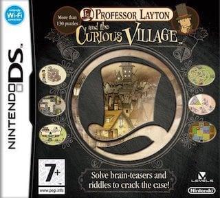 Professor Layton and the Curious Village (DS Games), Games en Spelcomputers, Games | Nintendo DS, Zo goed als nieuw, Ophalen of Verzenden
