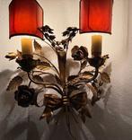 Lampe murale - Métal, Plaqué or, Laiton - Lampe murale, Antiek en Kunst