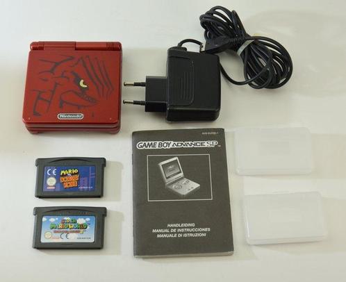 Nintendo - Gameboy Advance SP - Limited Pokémon GROUDON (new, Games en Spelcomputers, Spelcomputers | Overige Accessoires