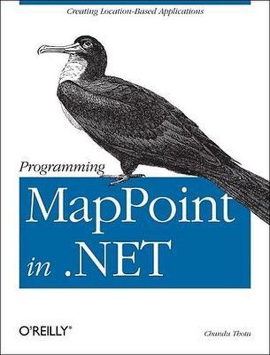 Programming MapPoint in .NET 9780596009069 Chandu Thota, Boeken, Taal | Engels, Zo goed als nieuw, Verzenden