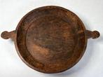Schotel - Grand Plat Dogon Sculpté – Bois Massif Monoxyle –