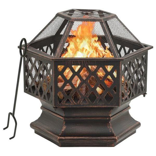 Stalen Vuurplaats | Retour Deal | Voor Gezellige Avonden, Tuin en Terras, Vuurkorven, Nieuw, Vuurkorf, Verzenden