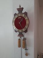 Horloge murale - Wuba Warmink -   Bois - 1950-1960 - Tempus, Antiquités & Art, Antiquités | Horloges