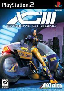 XG3: Extreme-G Racing PLAY STATION 2, Games en Spelcomputers, Games | Sony PlayStation 2, Gebruikt, Verzenden