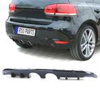 DIFFUSEUR ARRIERE VOLKSWAGEN VW GOLF MK6 1K 08-13 NOIR BRILL, Auto-onderdelen, Verzenden, Nieuw