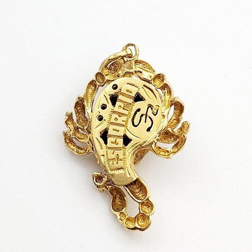 Pendentif - 18 carats Or jaune, Handtassen en Accessoires, Antieke sieraden