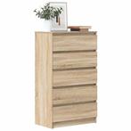 vidaXL Ladekast 60x36x103 cm bewerkt hout sonoma, Huis en Inrichting, Kasten | Dressoirs, Verzenden, Nieuw