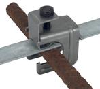 Dehn U-Klem St Kaal Voor D 6-20mm Of Fl 30x3-4mm - 308031, Doe-het-zelf en Bouw, Verzenden, Nieuw