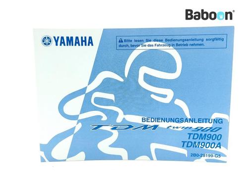 Livret dinstructions Yamaha TDM 900 (TDM900) German, Motoren, Onderdelen | Yamaha, Verzenden