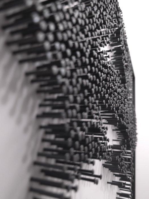 Tijs Dragtsma (1992) - Frank Sinatra in Black Steel, Antiek en Kunst, Kunst | Designobjecten