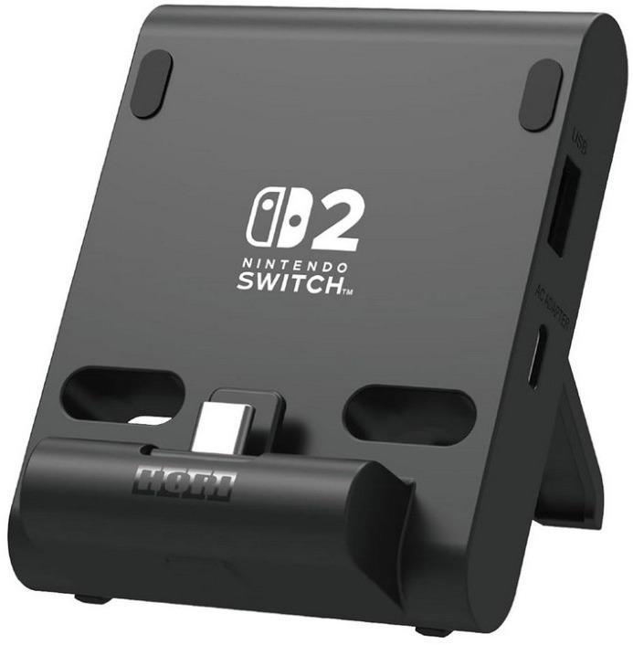 Hori Nintendo Switch 2 Dual USB Playstand-Zwart (Switch 2), Games en Spelcomputers, Spelcomputers | Nintendo Consoles | Accessoires