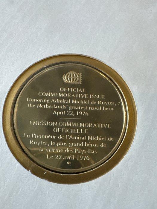 Wereld. Silver medal Admiral Michiel de Ruyter 20g(.925), Postzegels en Munten, Munten | Europa | Niet-Euromunten