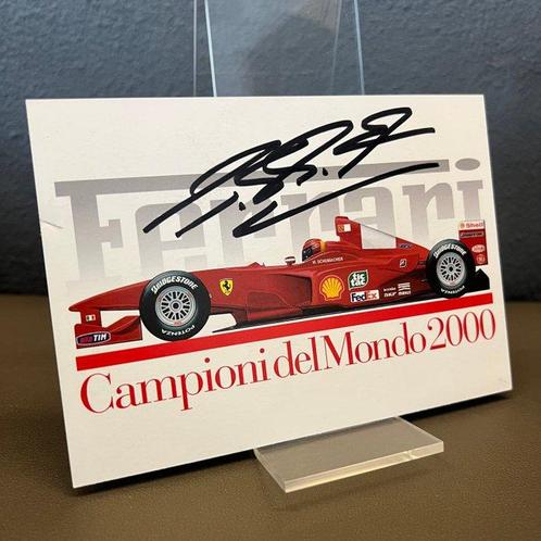 Ferrari - Michael Schumacher - 2000 - Brochure, Verzamelen, Automerken, Motoren en Formule 1