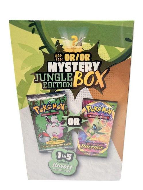 The Pokémon Company Mystery box - Jungle edition, Hobby en Vrije tijd, Verzamelkaartspellen | Pokémon