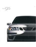2005 SAAB 9-5 BROCHURE ENGELS, Ophalen of Verzenden