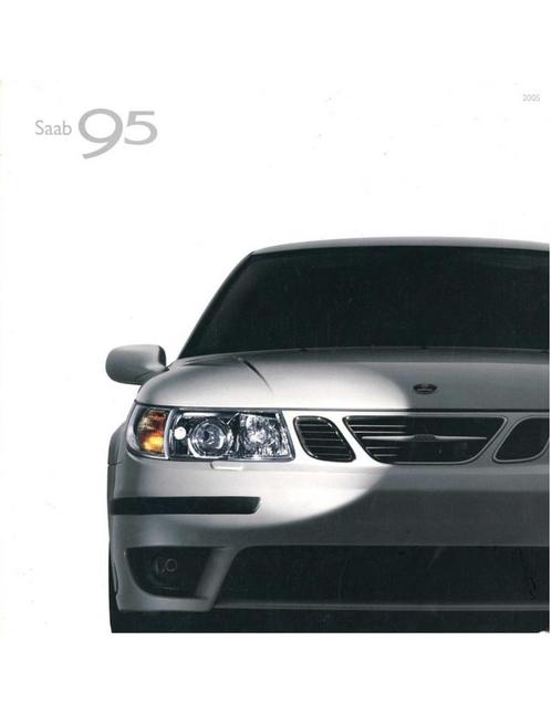 2005 SAAB 9-5 BROCHURE ENGELS, Livres, Autos | Brochures & Magazines, Enlèvement ou Envoi
