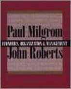 Economics, Organization and Management 9780132239677, Boeken, Verzenden, Gelezen, Paul Milgrom