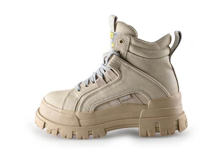 Buffalo Veterboots in maat 37 Beige, Kleding | Dames, Schoenen, Beige, Zo goed als nieuw, Overige typen, Verzenden