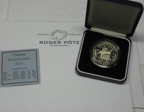 20 Ecu 1993 Griechenland zilver Piedfort Pp mit Echtheits..., Postzegels en Munten, Munten | Europa | Niet-Euromunten, België